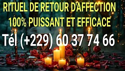 Rituel d'amour très efficace